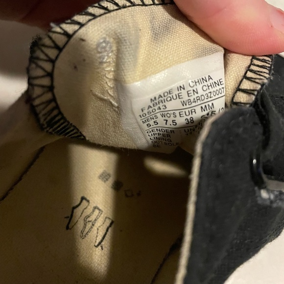 Low top Velcro Converse size W 7.5 - Picture 2 of 2